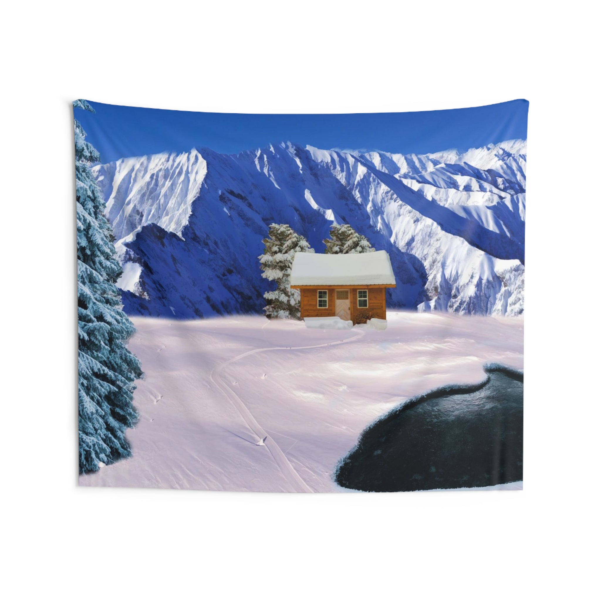 Winter Hut Tapestry-3