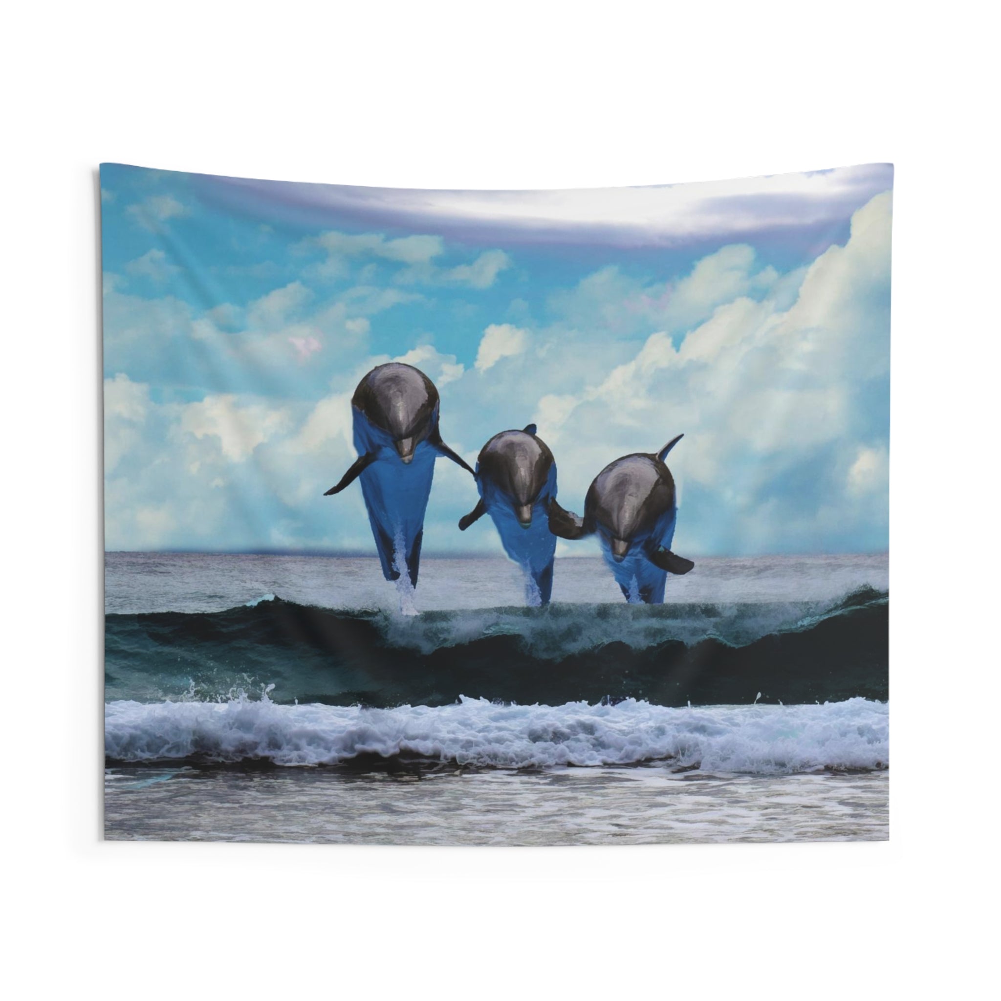 Dolphin Dancing Tapestry-0