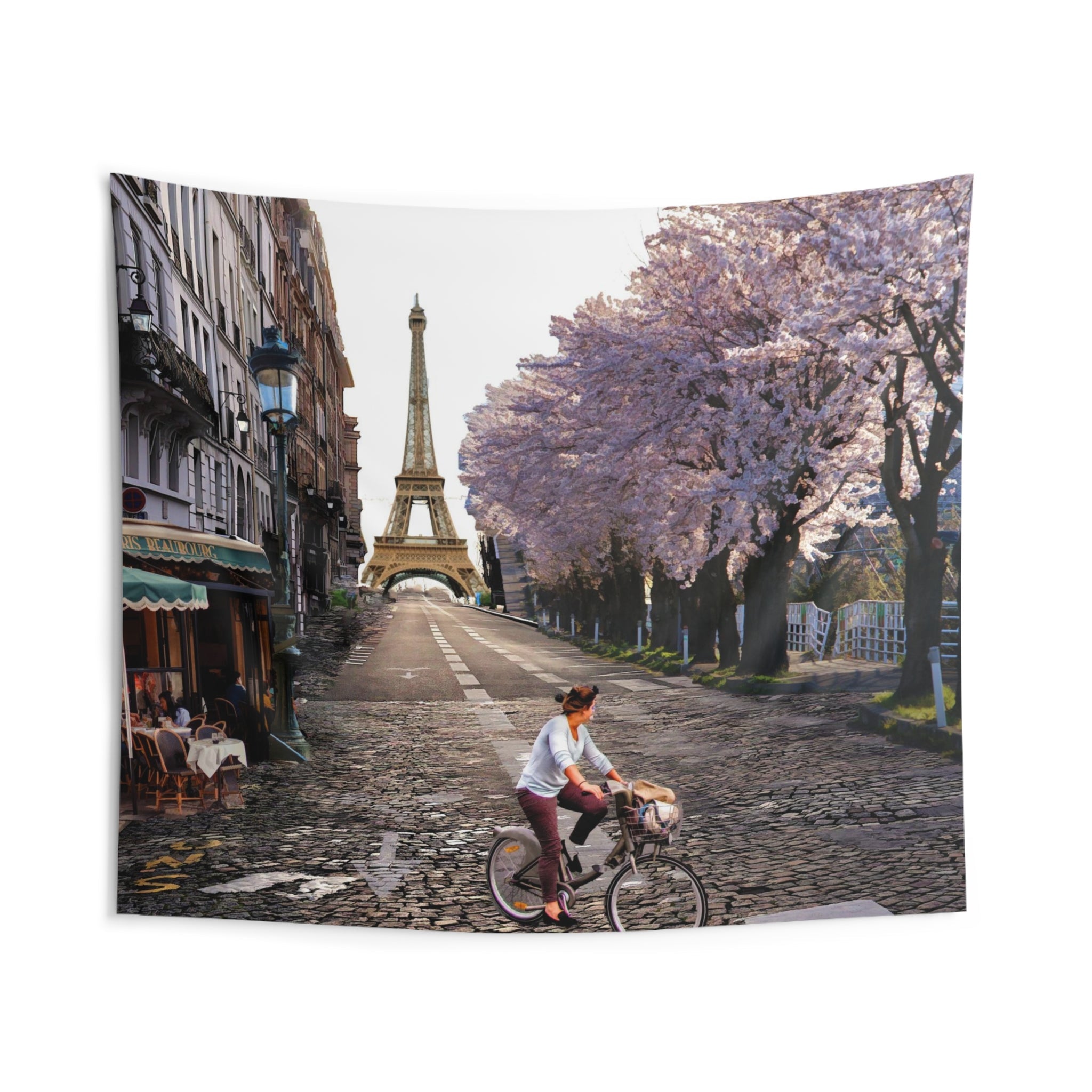 Eiffel Tower Parisstreet Tapestry-1