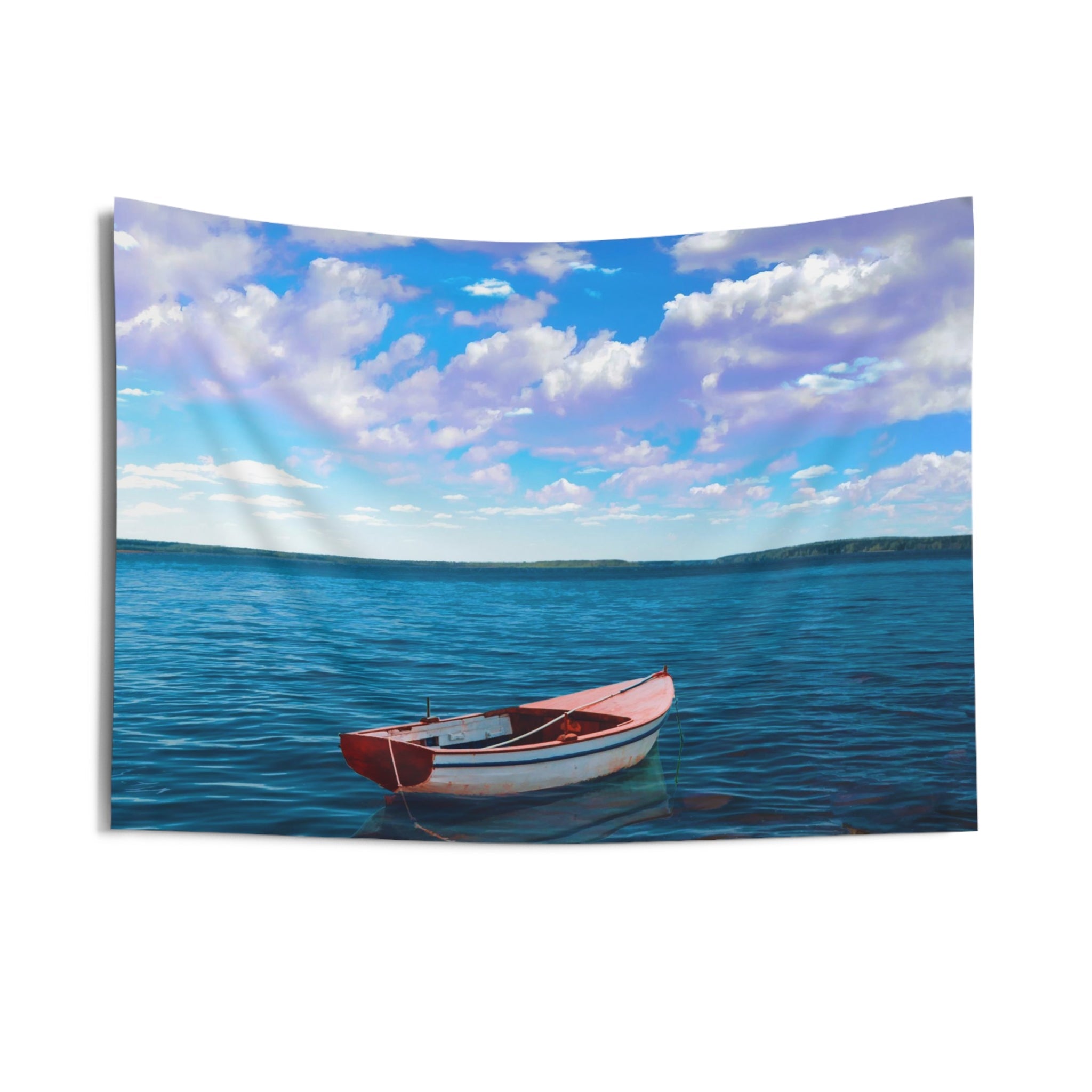 Sea Boat Tapestry-2