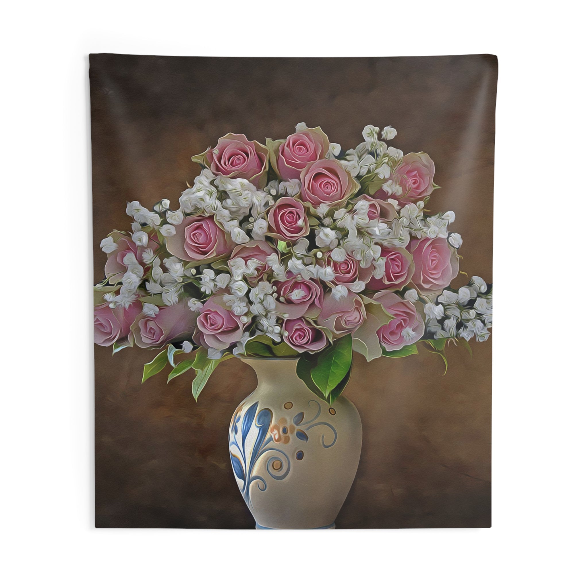 Rose Flowers Tapestry-3