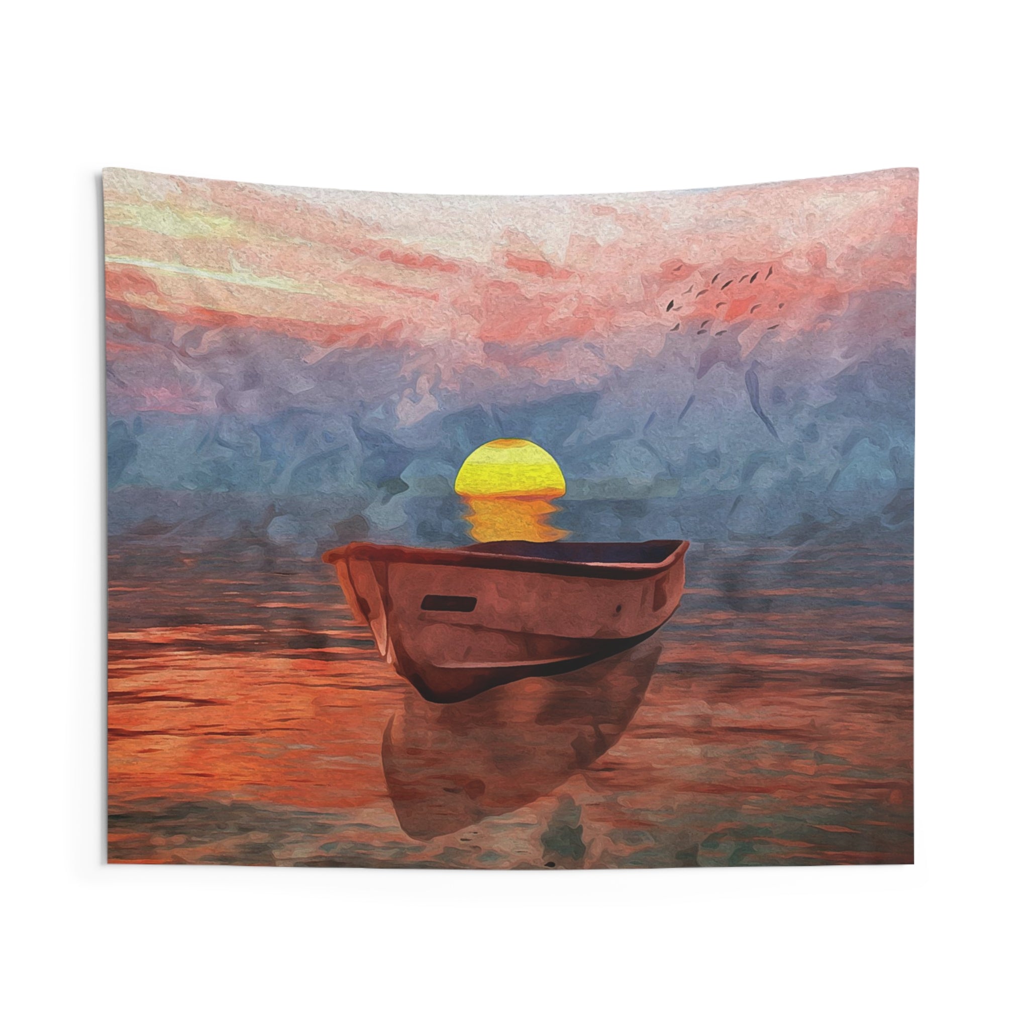 Sun Boat Tapestry-0