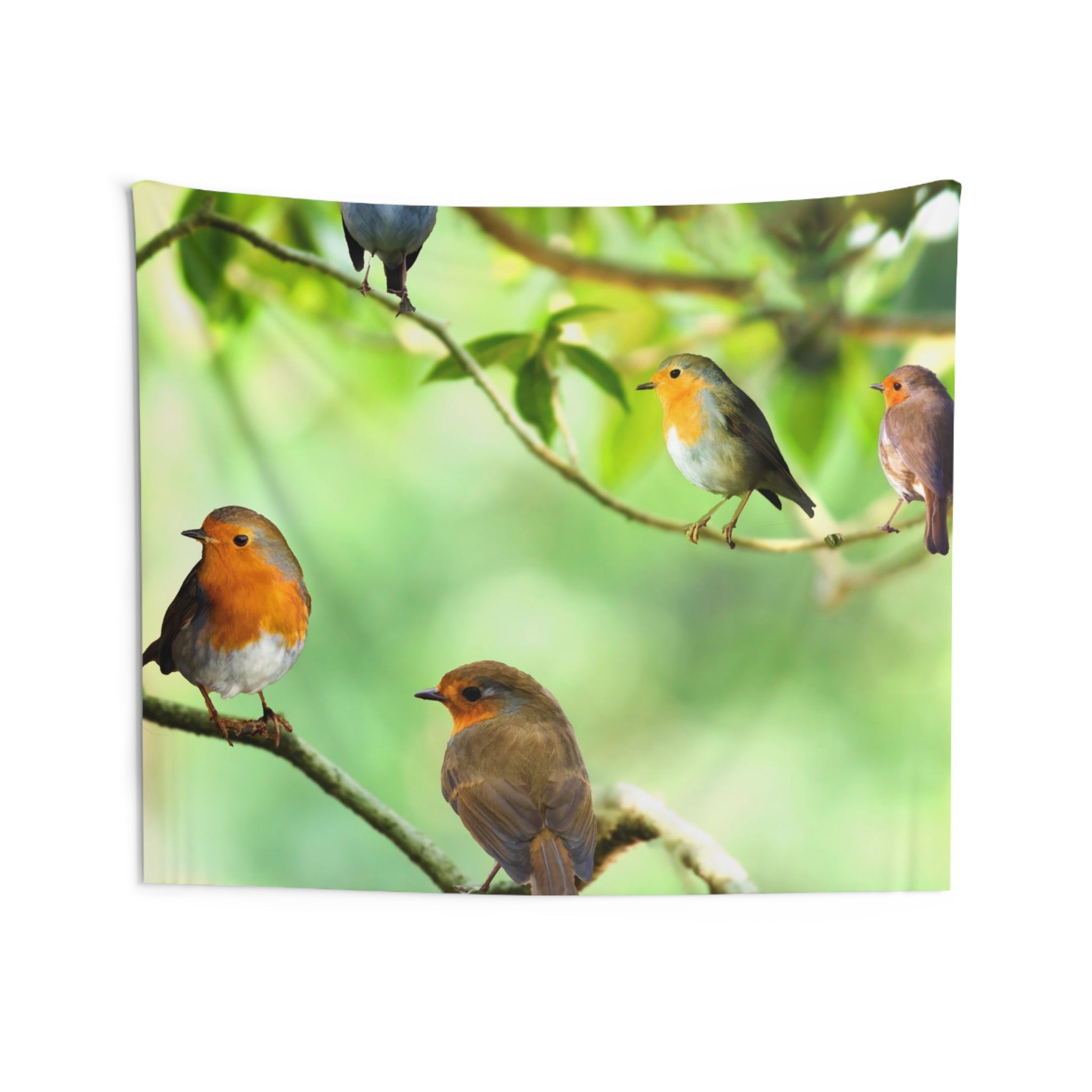 Five Bird Tapestry-3