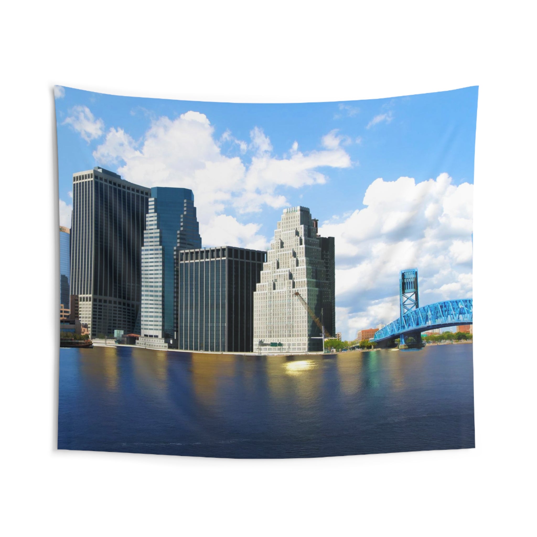 Florida Skyline Tapestry-1