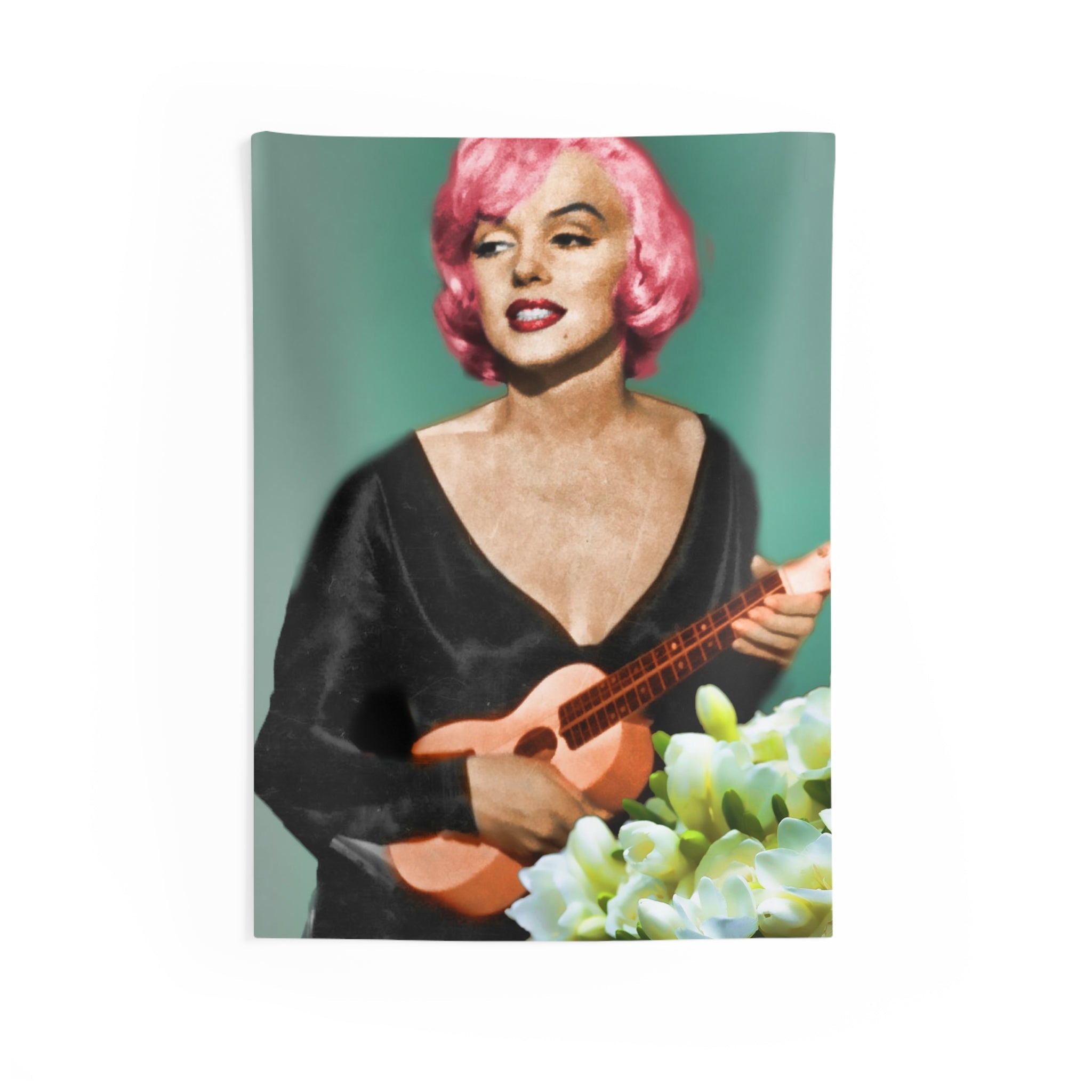 Marilyn Guitar Tapestry-0