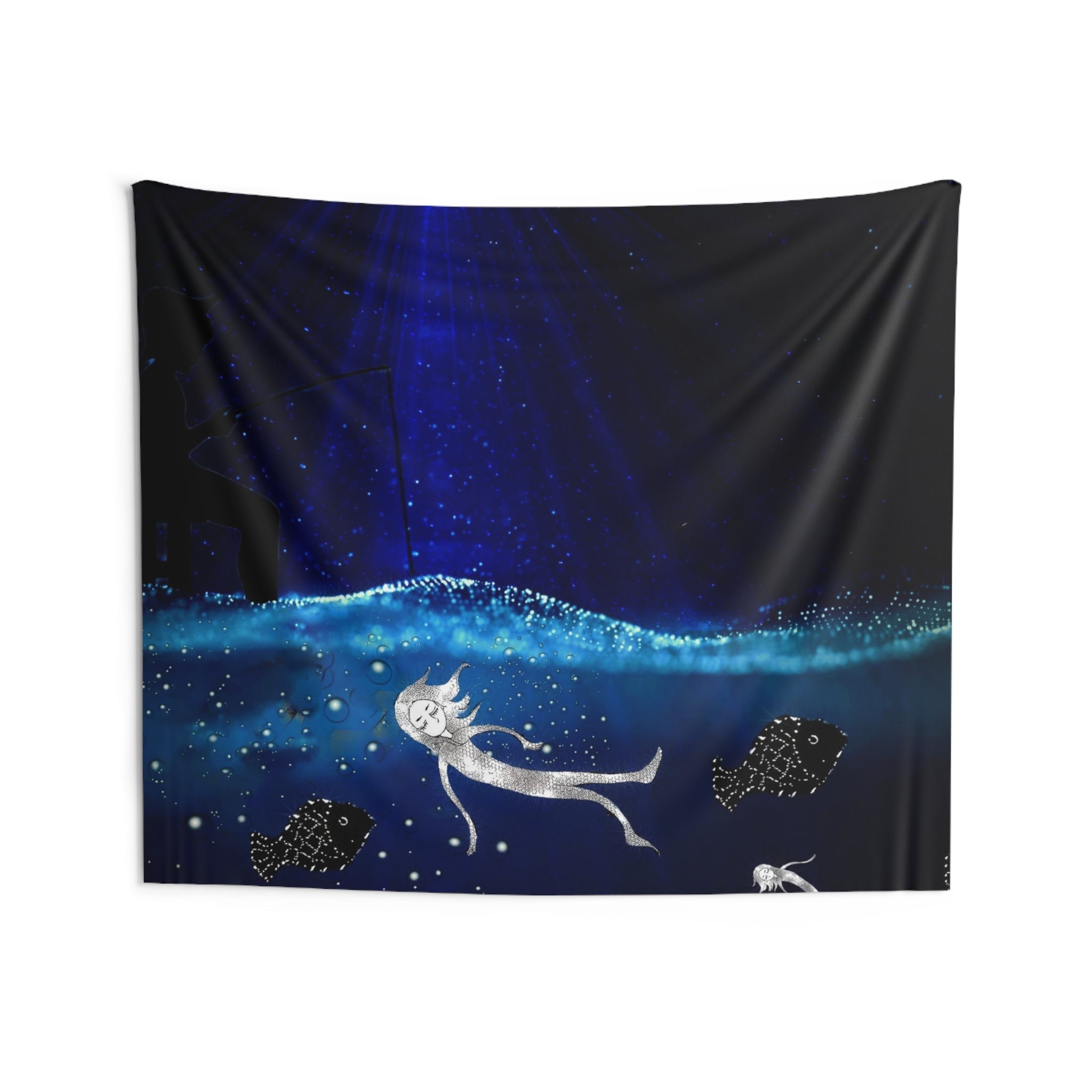 Fish Fine Art Tapestry-3