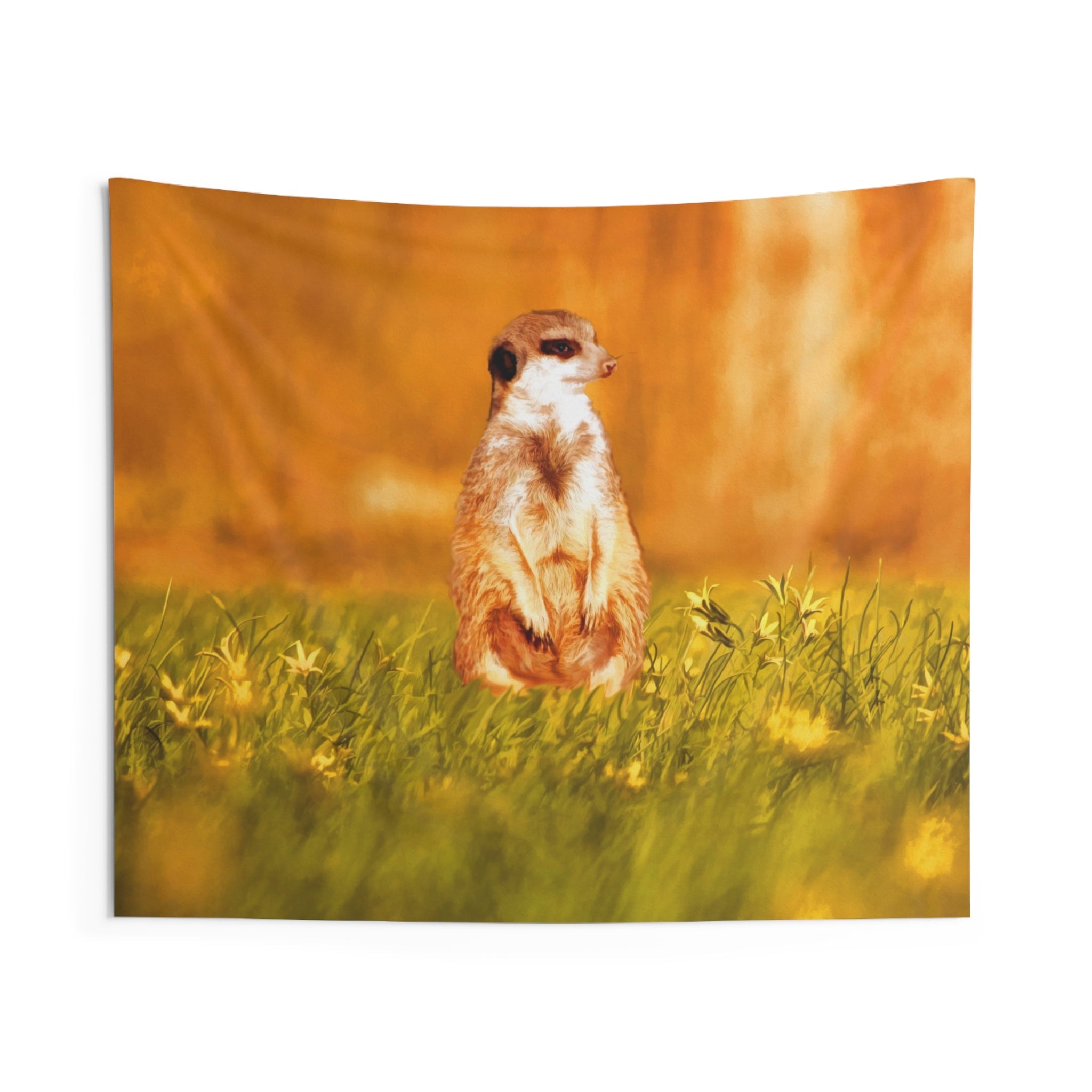 Standing Meerkat Tapestry-0