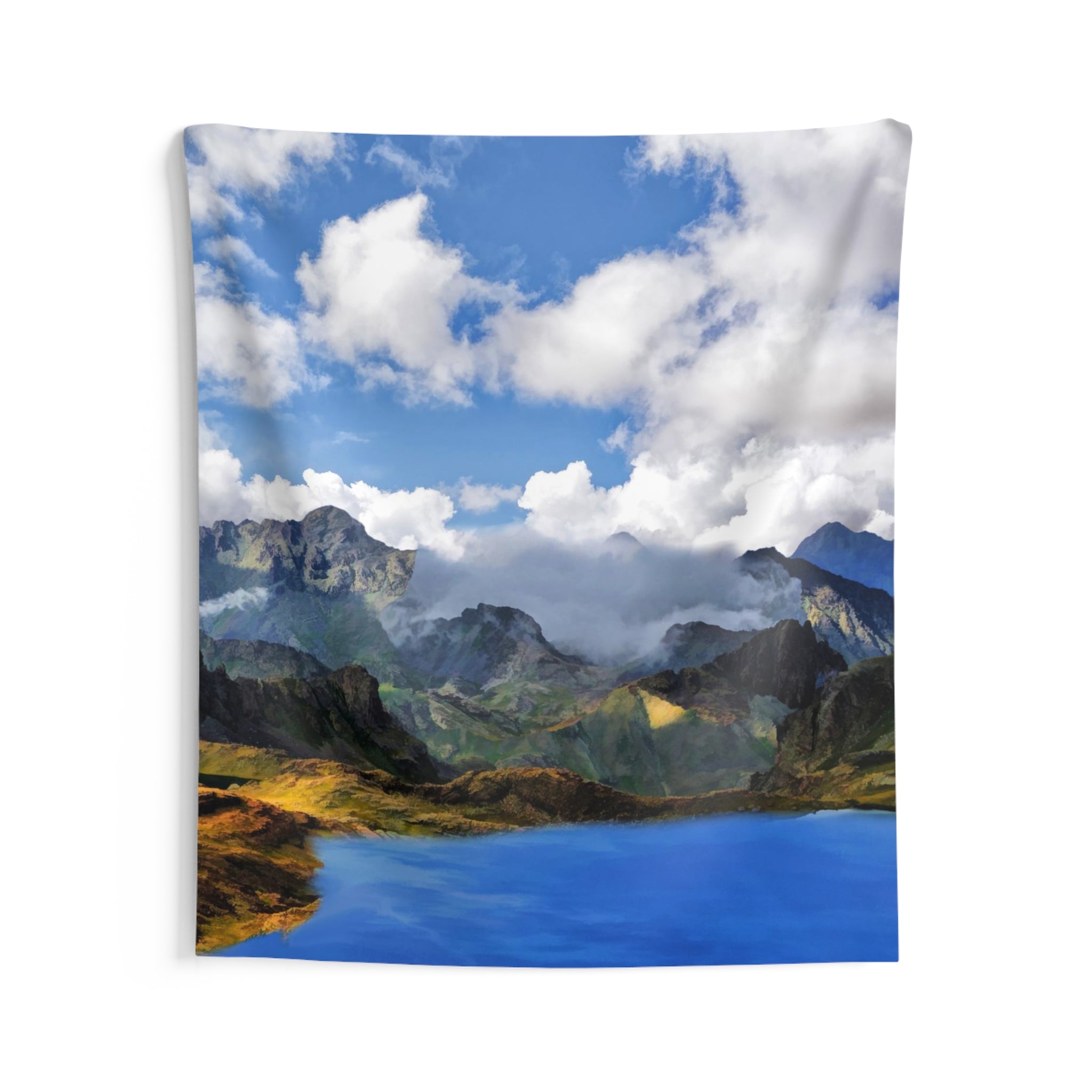 Cloud Mountain Lake Tapestry-2