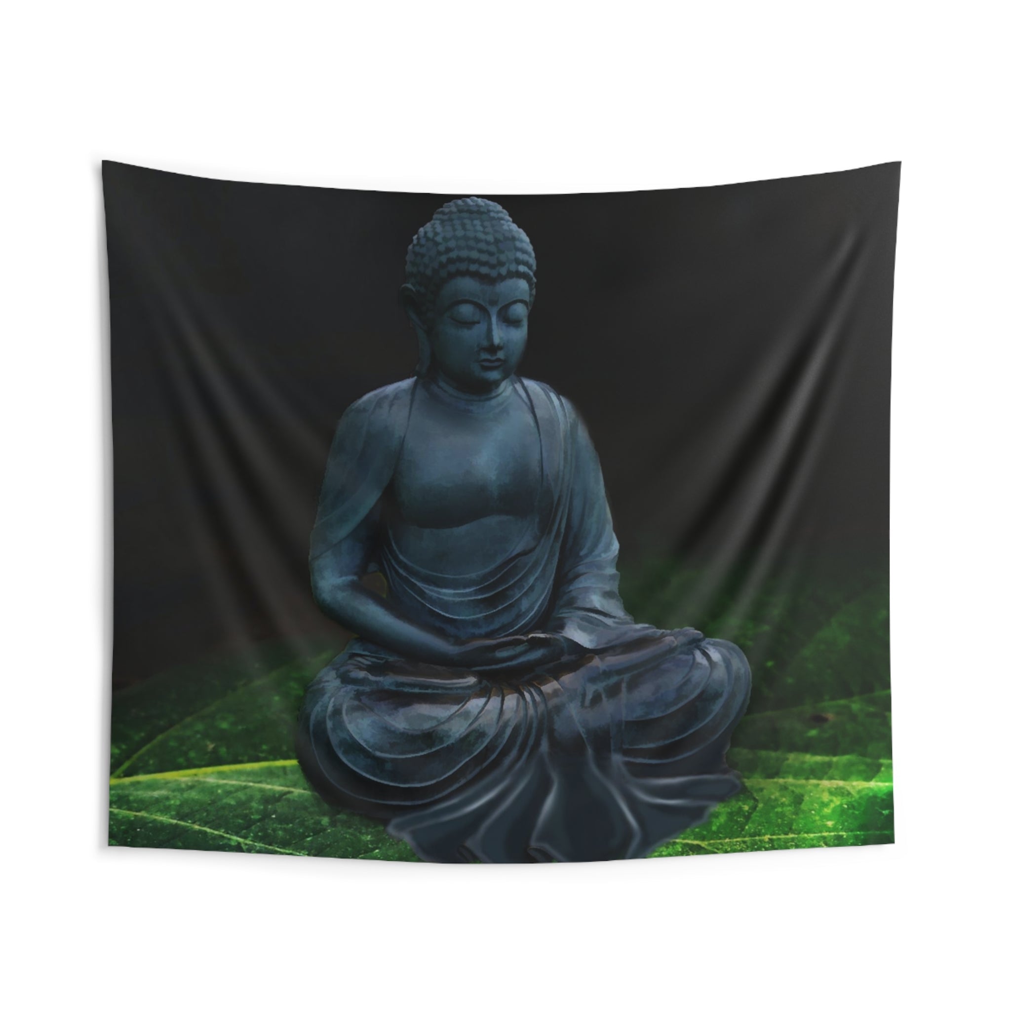 Buddha Blue Tapestry-1