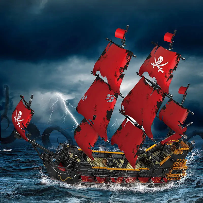 18th Century Pirate Ship 3138pcs-1