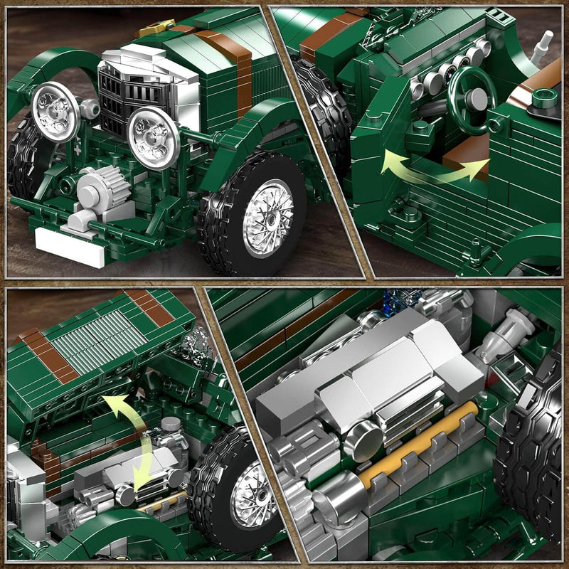 1929 British Racing Car 1146Pcs-3