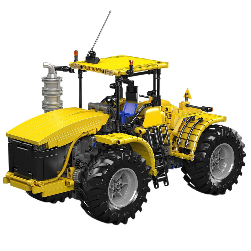 Remote Controlled Yellow Tractor 1299Pcs-0
