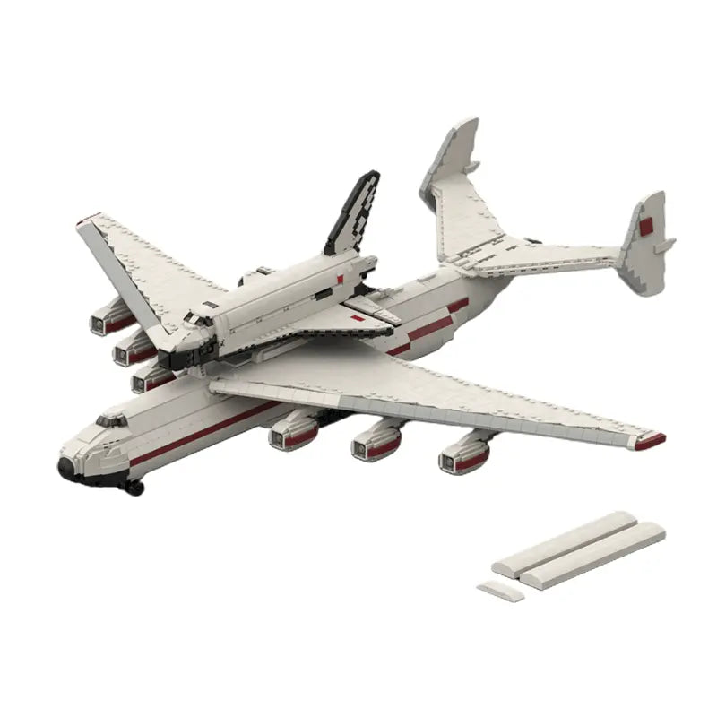 1:110 Buran with Antonov AN-225 Carrierplane 4176pcs-0