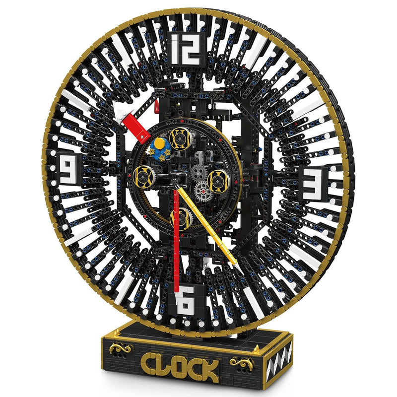 Motorised Steam Punk Mechanical Clock 3674PCS-0