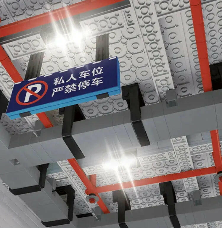1:8 SCALE CAR PARK 2436PCS-1