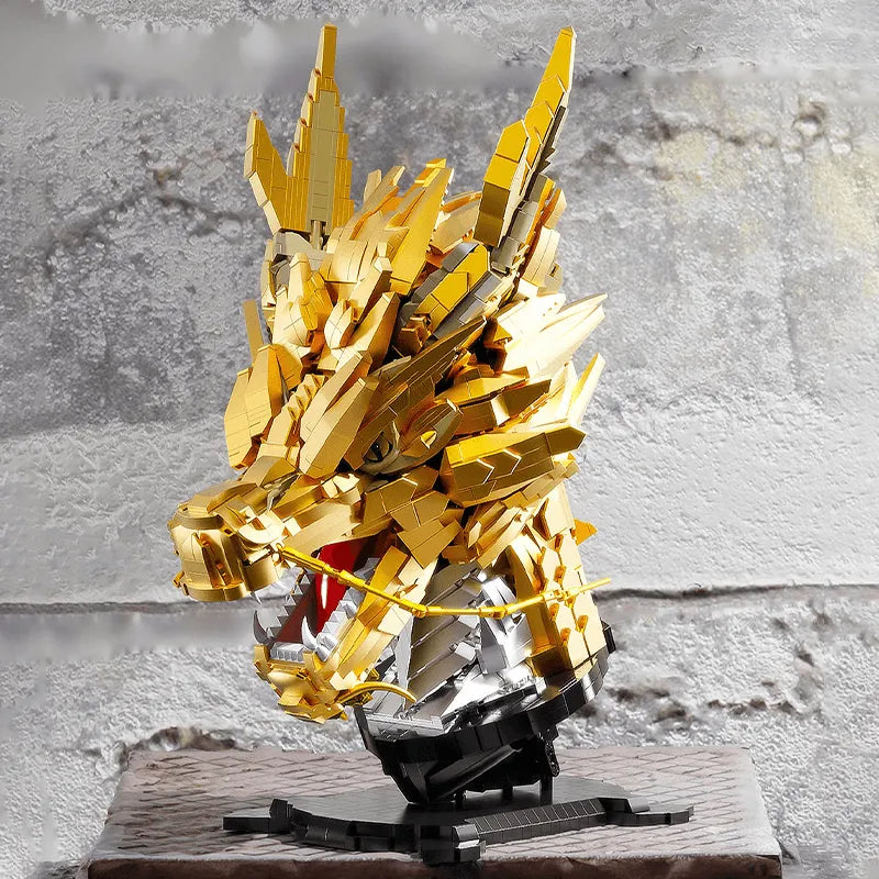 Gold Edition Dragon Head 2571pcs-1