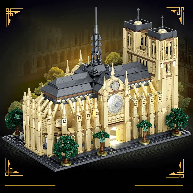 Notre Dame Cathedral 1756pcs-1