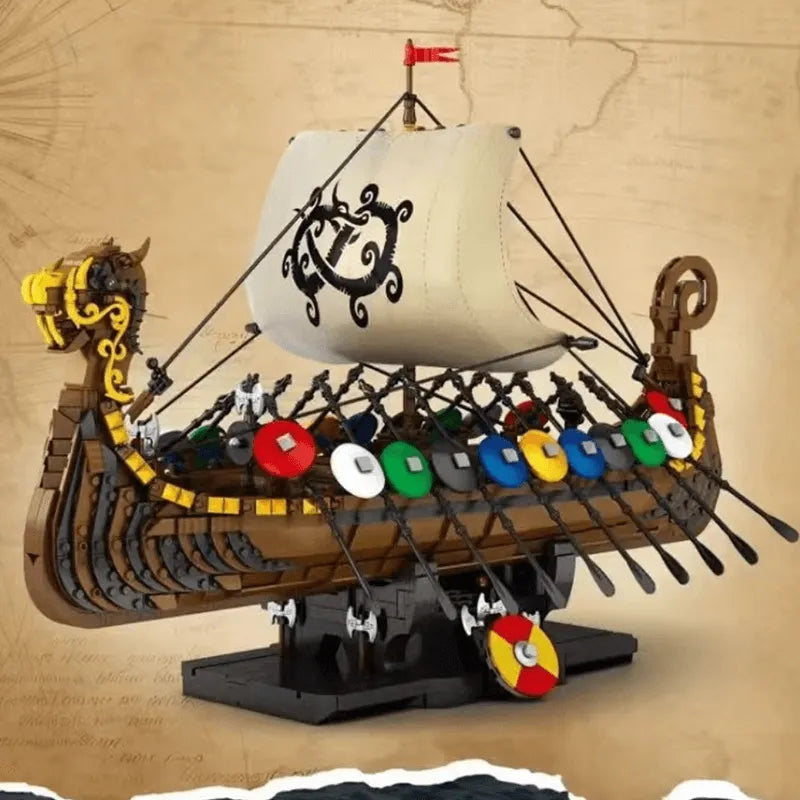 Viking Longship 2546pcs-1