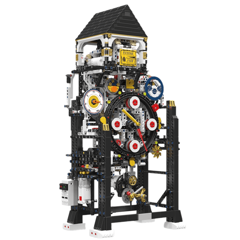 Motorised Cyberpunk Mechanical Clock 3180PCS-2