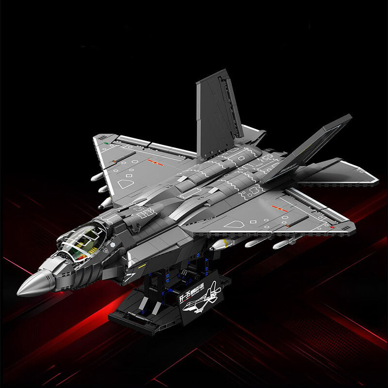 J-35 Fighter Jet 2333Pcs-2