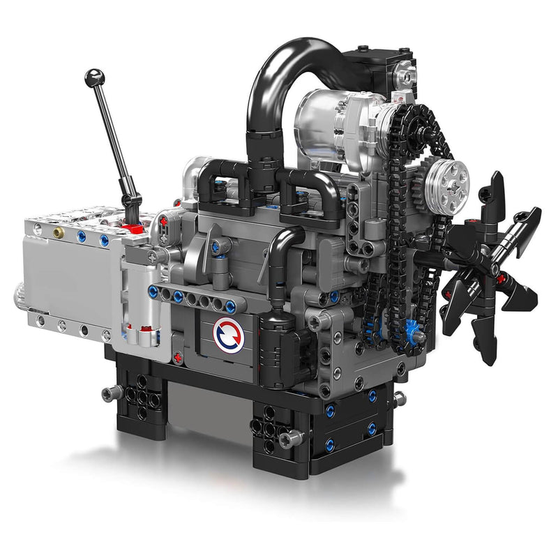 Motorised Rotary Engine 1129Pcs-0