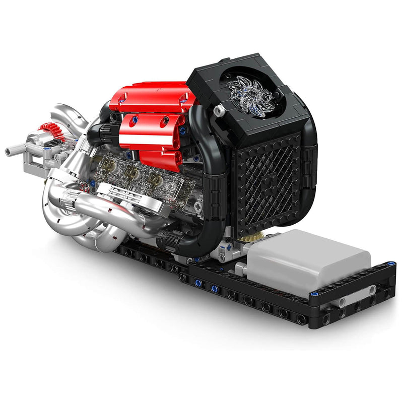 Grand Prix Race Car Engine 979Pcs-1