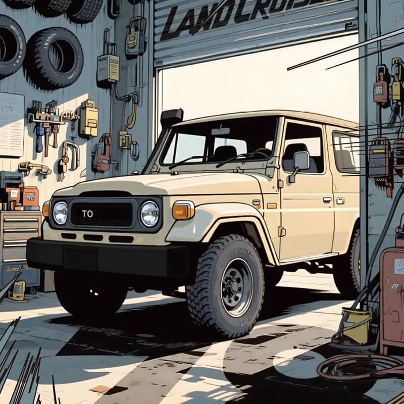 Toyota Land Cruiser 535Pcs-1