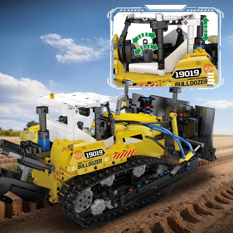 Pneumatic Bulldozer 1199Pcs-4