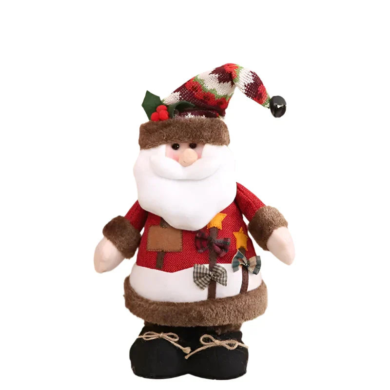 Christmas Santa Claus Standing Doll Decor-0