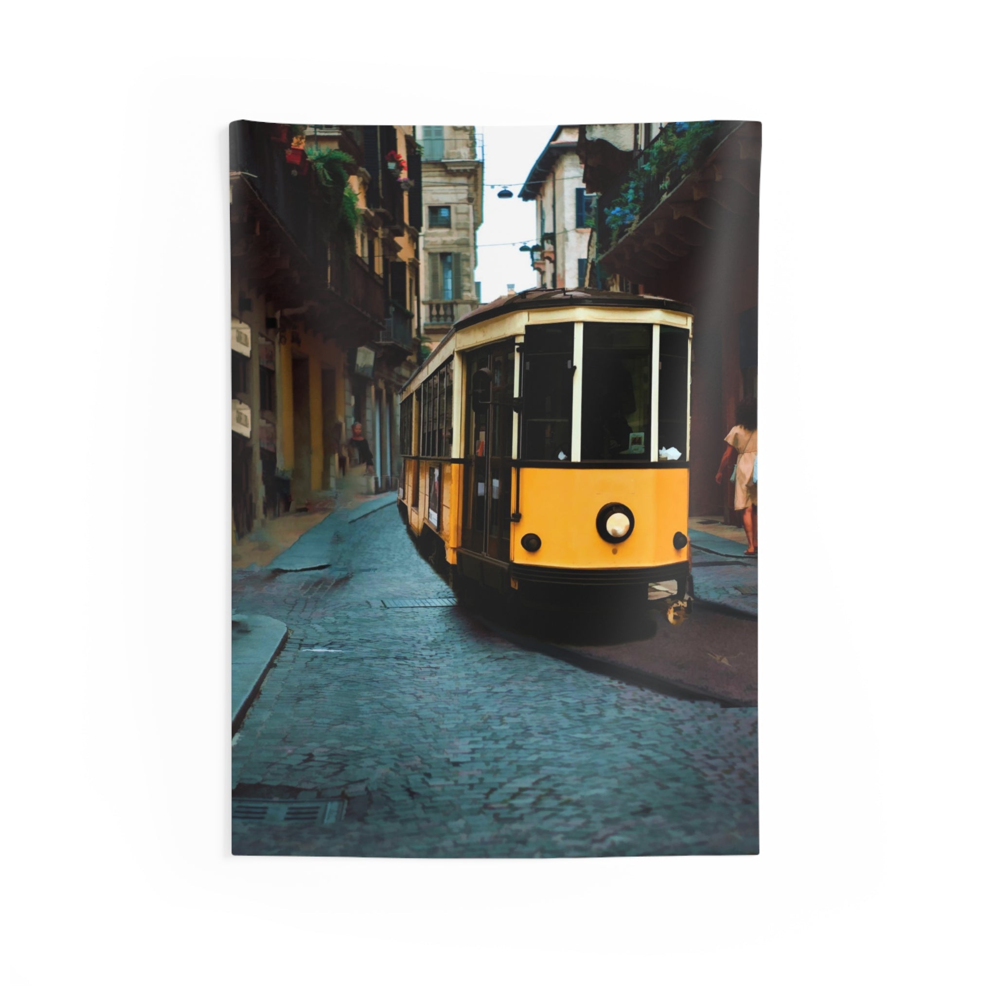Street Tram Tapestry-0