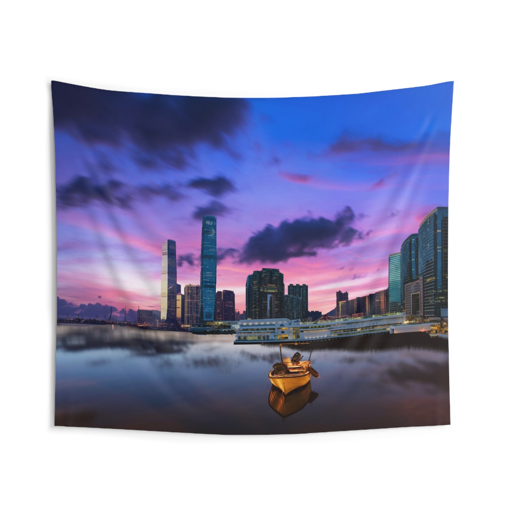 Melbourne City River Tapestry-0