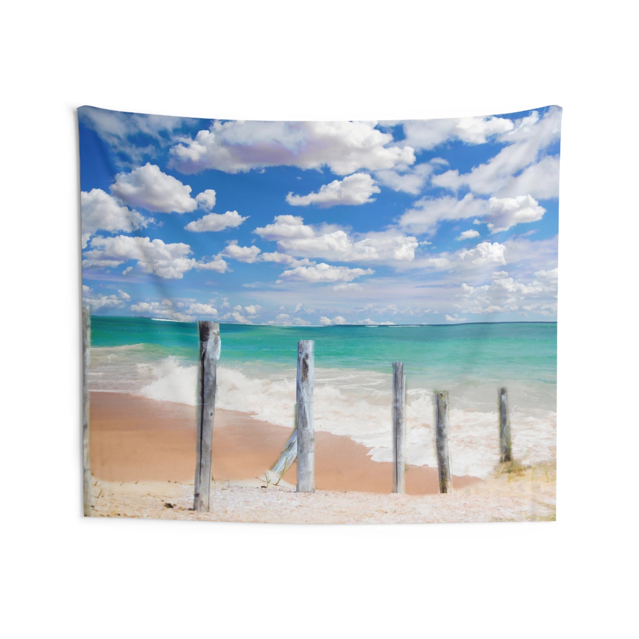 Beach Path Tapestry-3