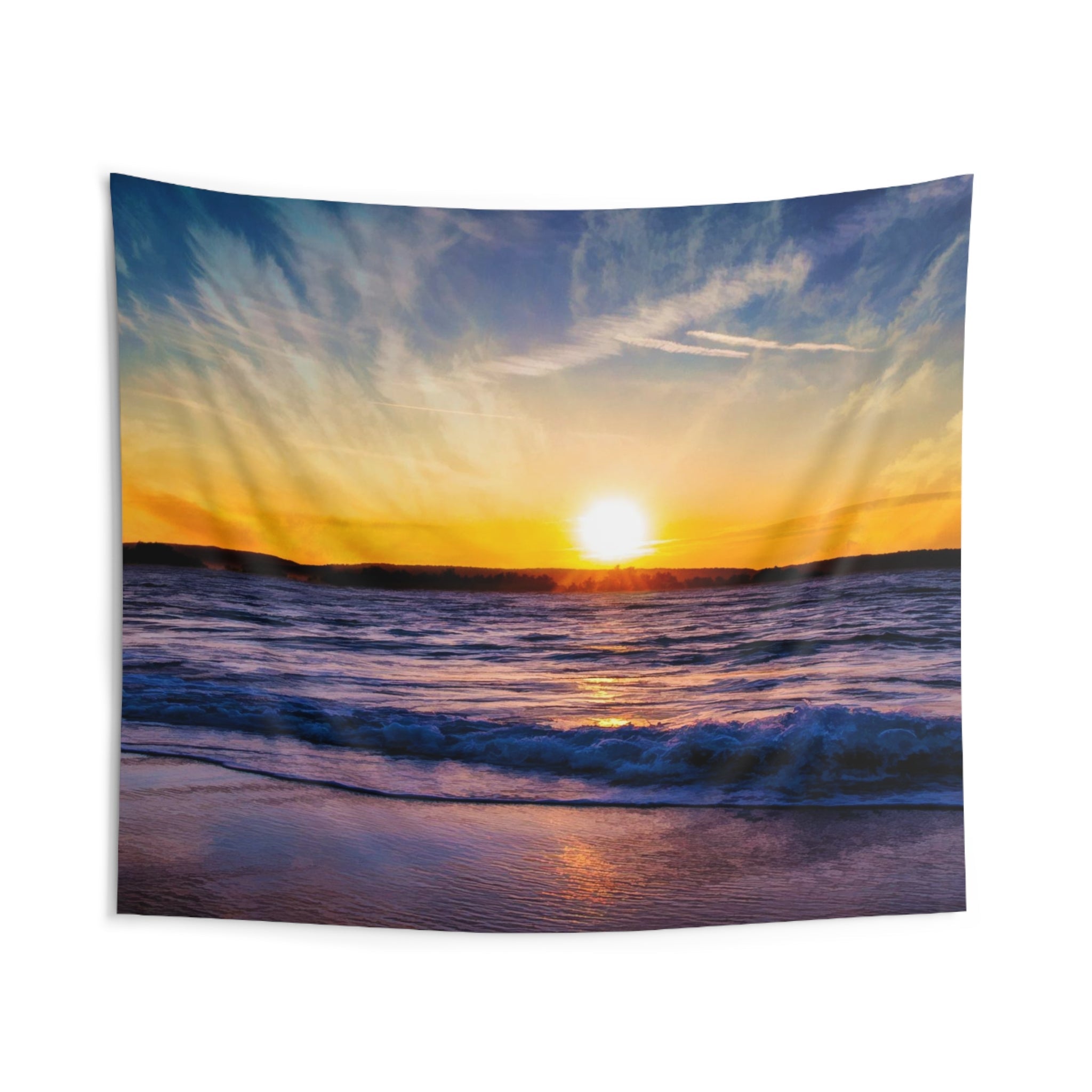 Sunset Beach Tapestry-1