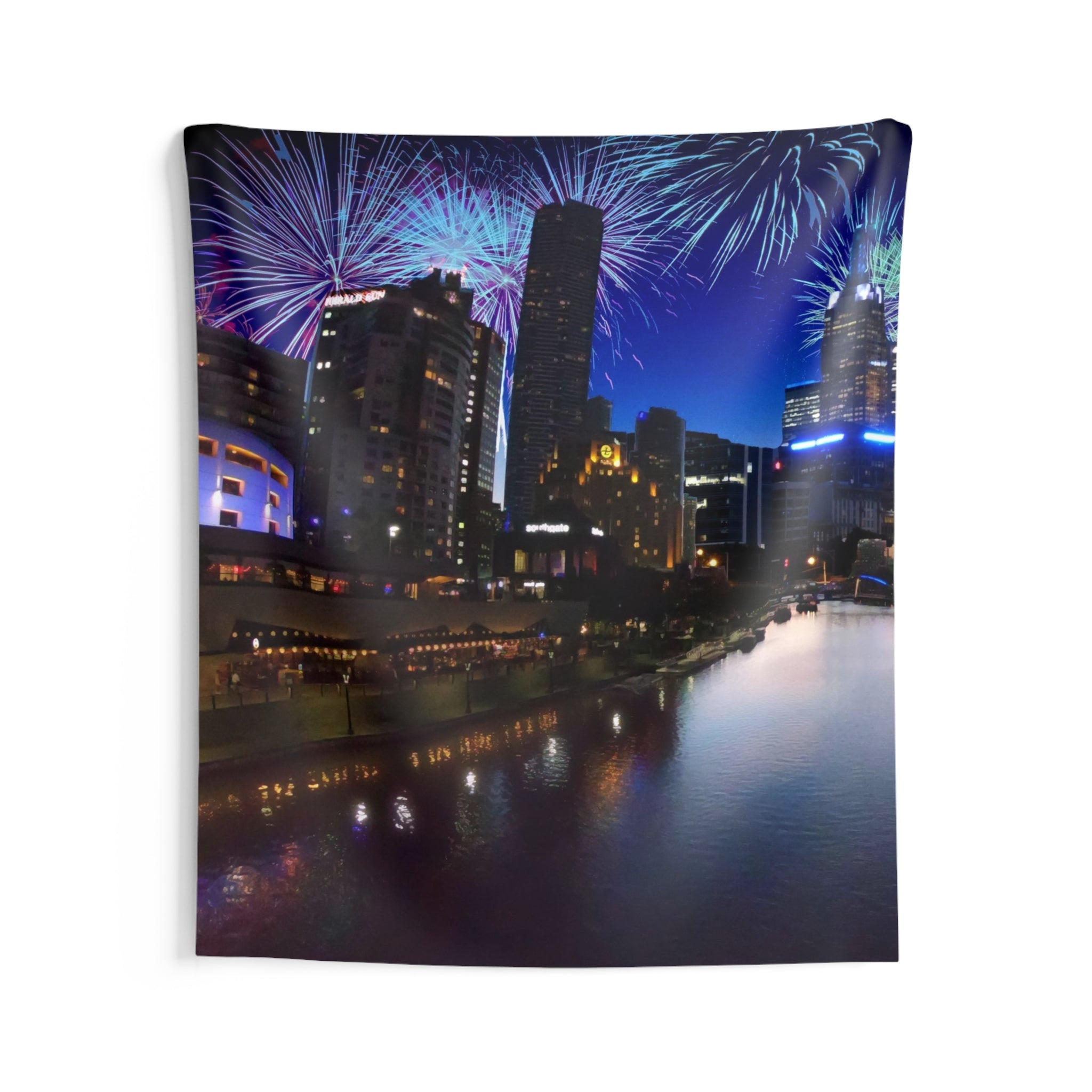 Melbourne Yarra River Tapestry-3