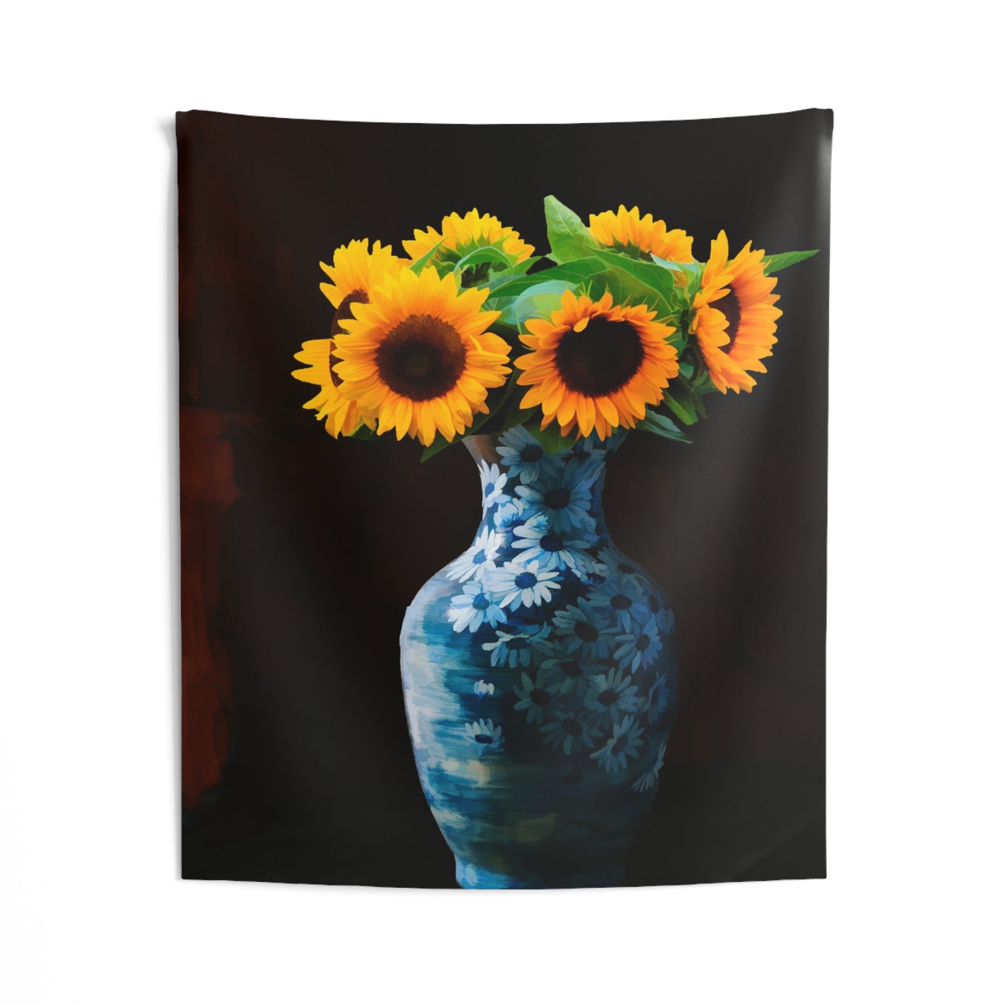 Sunflower Vase Tapestry-1
