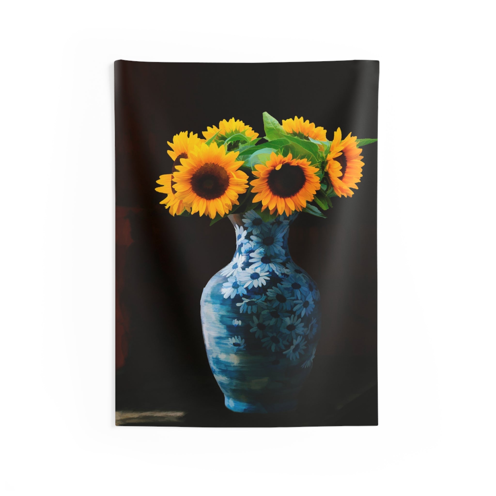Sunflower Vase Tapestry-0