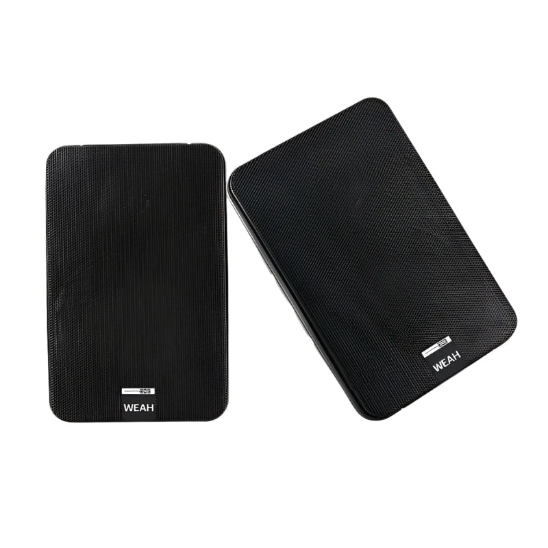 100W 5-Inch Full Range Bookshelf Speakers (Black)-0