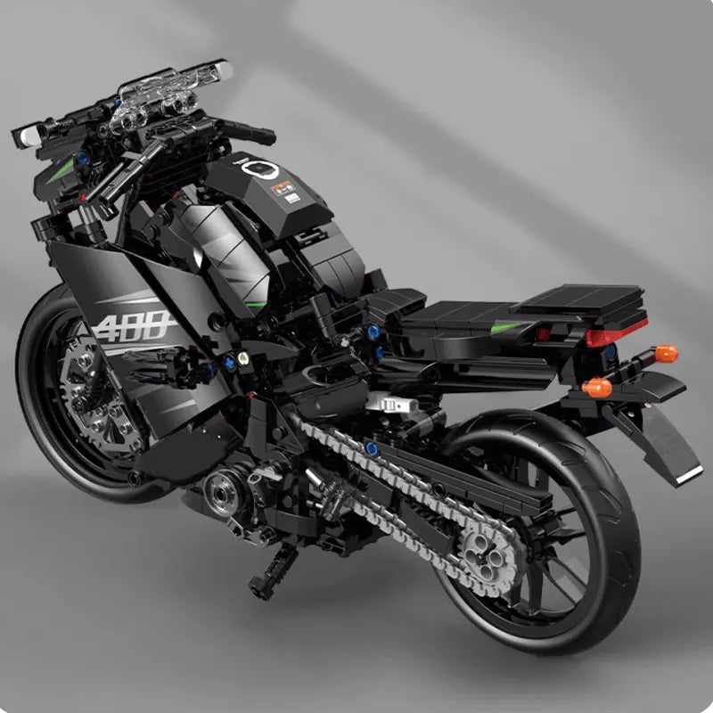 Black Sports Bike 911pcs-1
