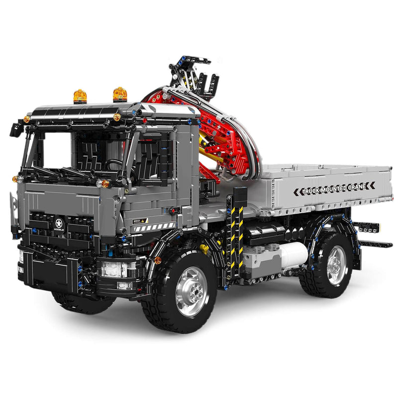 Remote-Controlled Construction Crane Truck 3766PCS-0