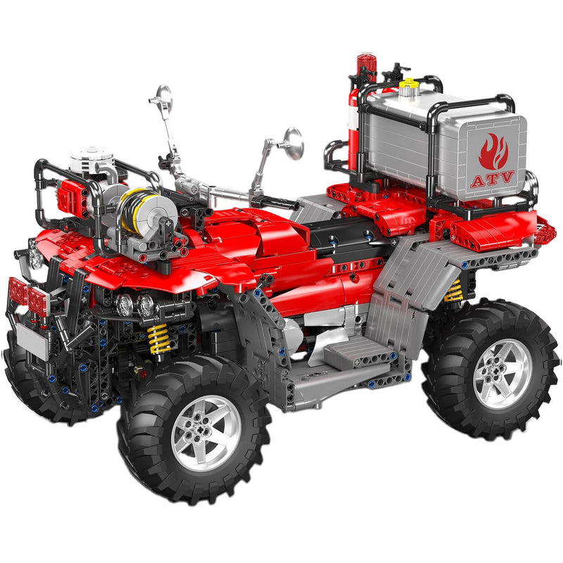 Remote Controlled Fire Rescue ATV 2099PCS-0