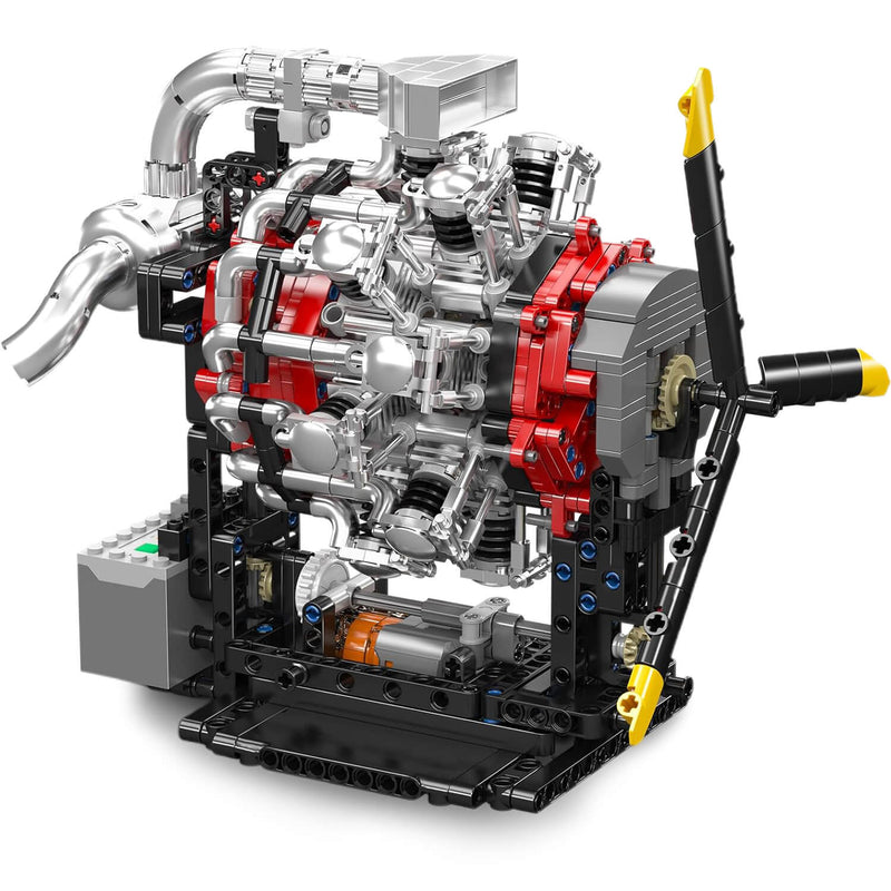 Motorised Radial Aircraft Engine 1146pcs-0