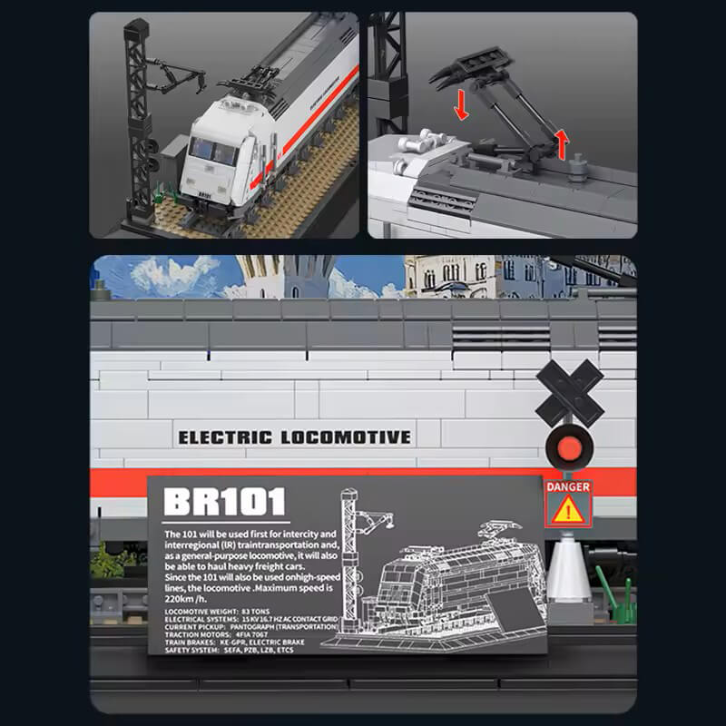 German Express Locomotive BR101 1927PCS-1