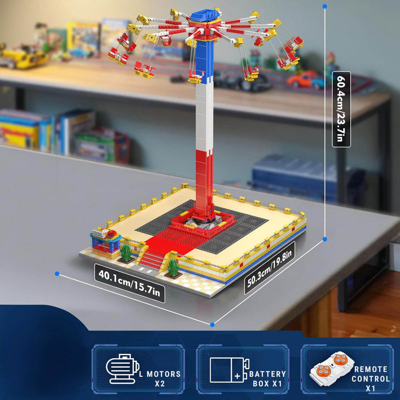 Motorised Swing Carousel 1580Pcs-4