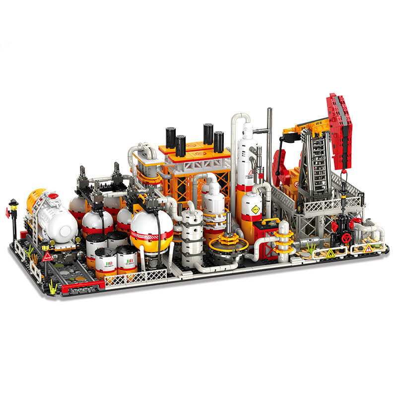 Industrial Oil Refinery Complex 2140Pcs-0