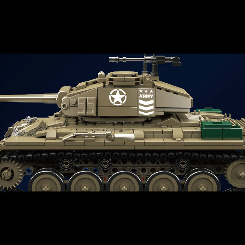 Remote Controlled M24 Chaffee Tank 931pcs-2