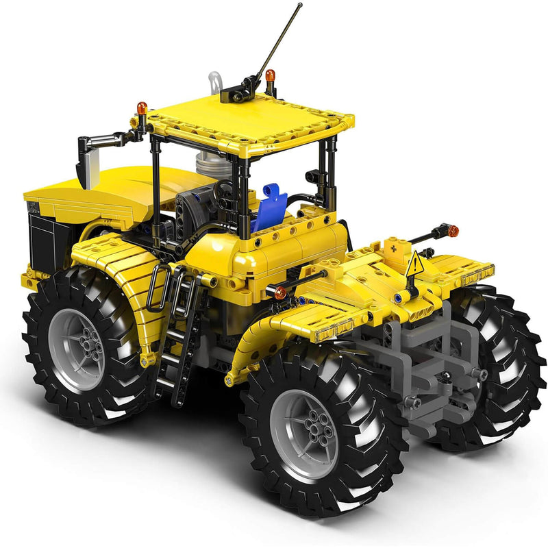 Remote Controlled Yellow Tractor 1299Pcs-1