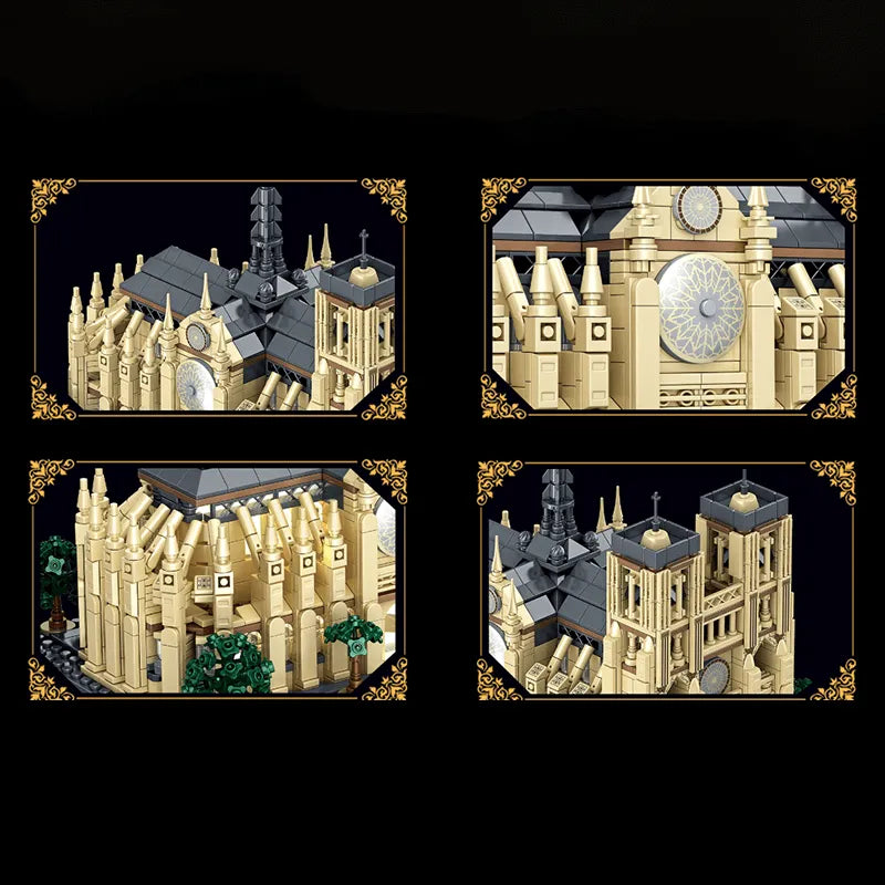Notre Dame Cathedral 1756pcs-2