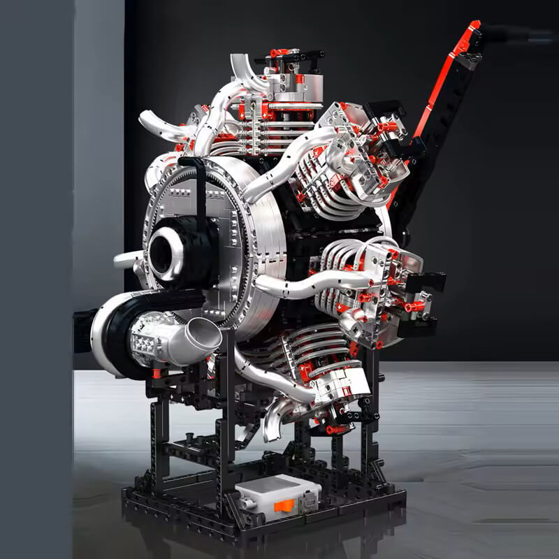 The Ultimate Radial Aircraft Engine 3088Pcs-1