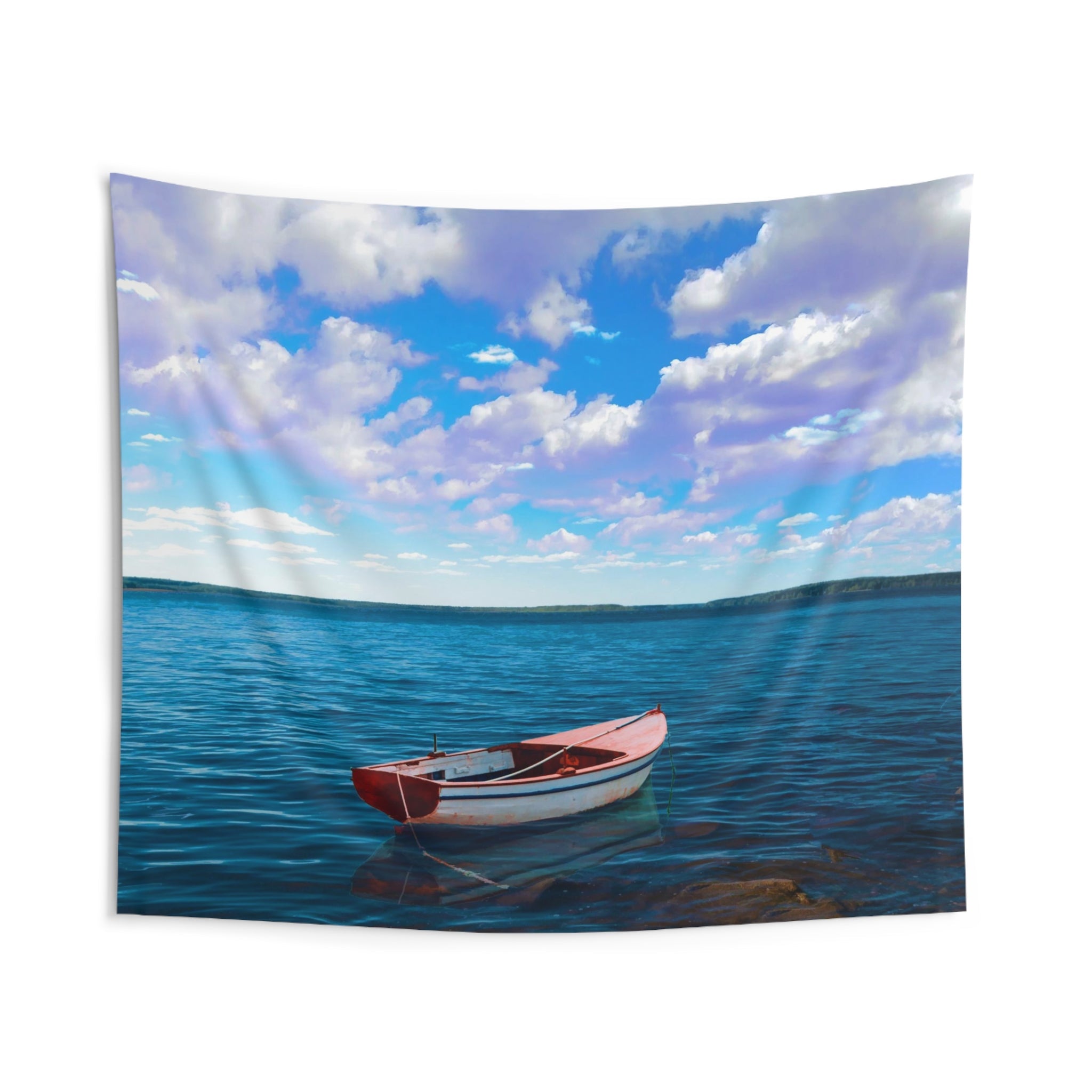 Sea Boat Tapestry-1