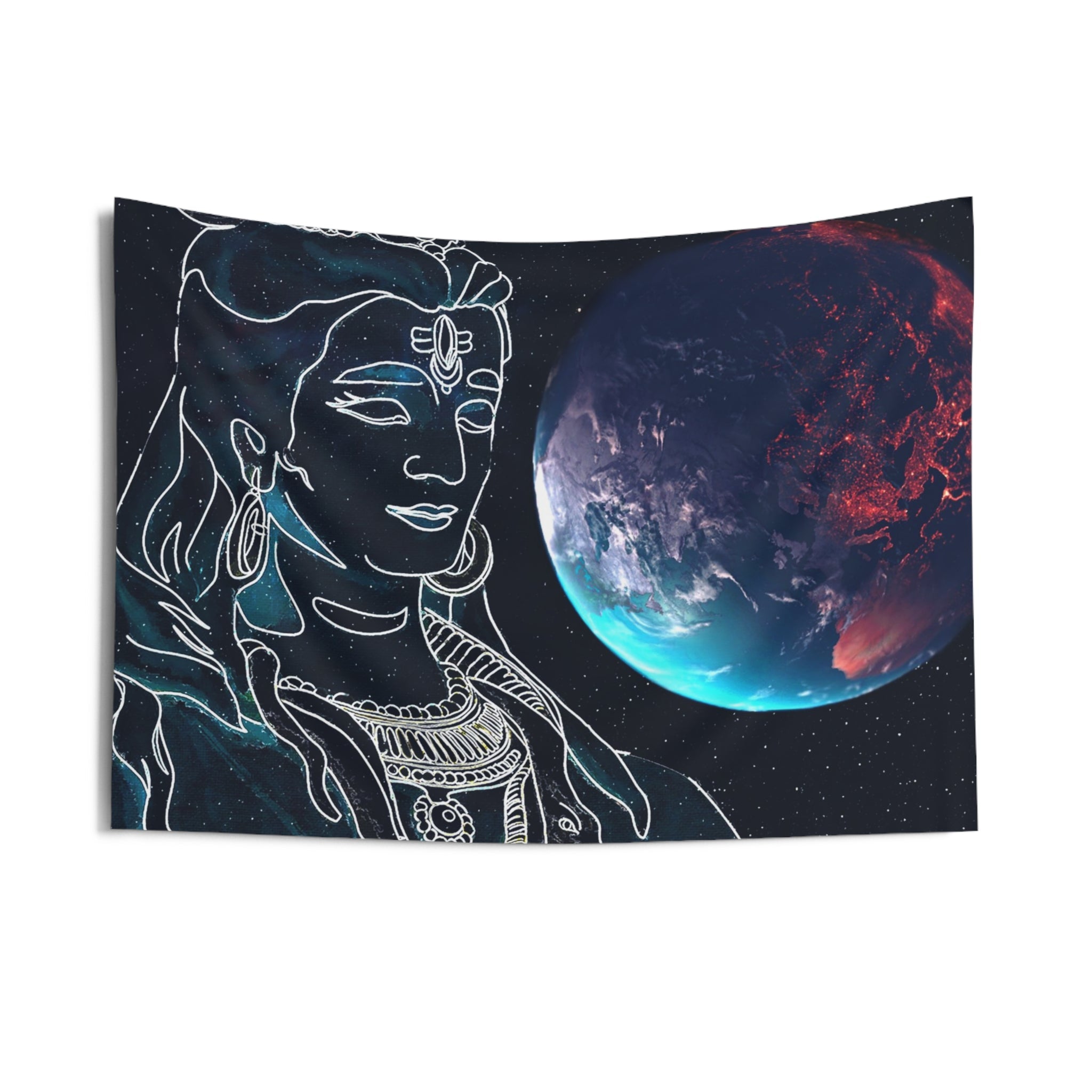 Shiva Moon Tapestry-2